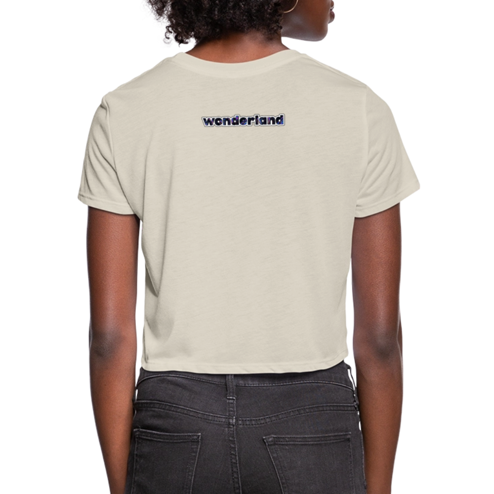Women's Cropped T-Shirt - dust