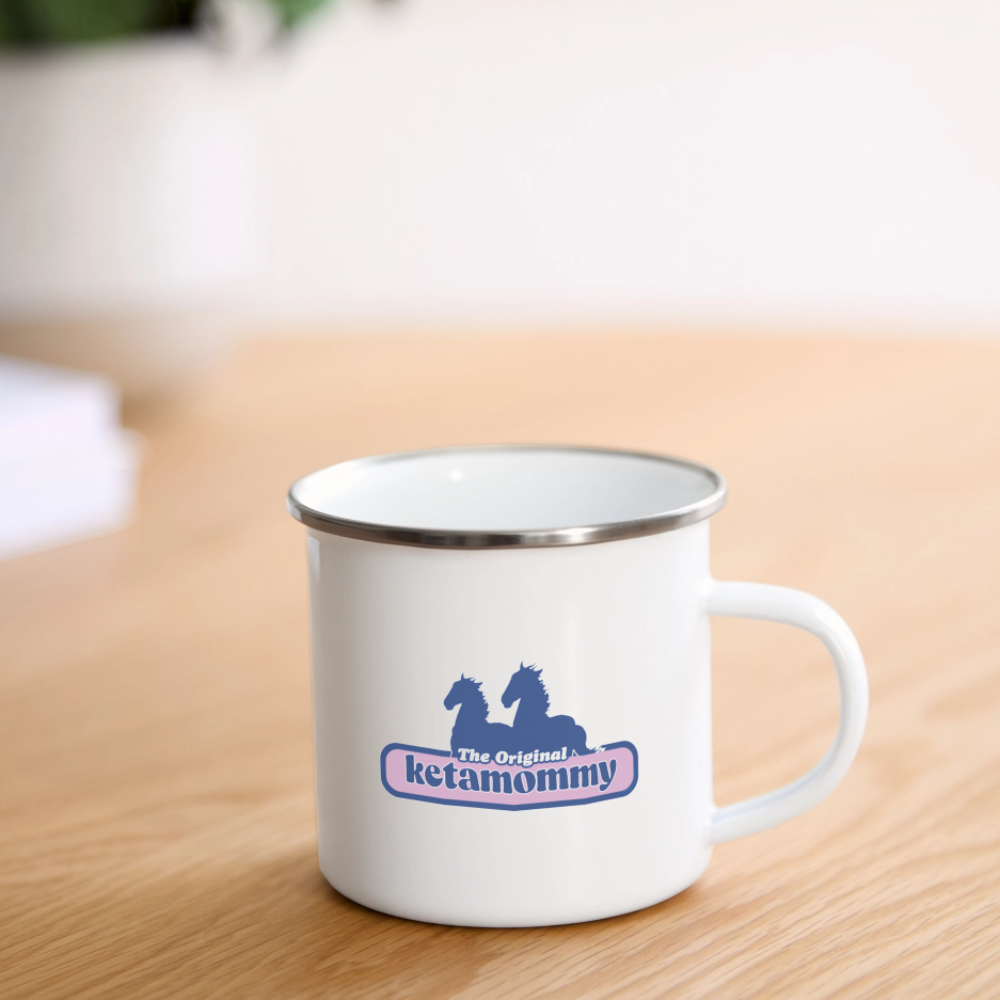 Ketamommy Camper Mug - white