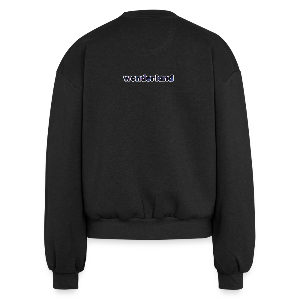 Women's Fleece Crewneck Sweatshirt - black