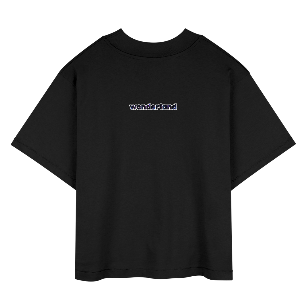 His Favorite Women's Boxy Tee - black