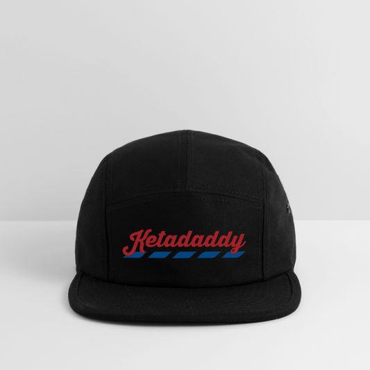 Ketadaddy Jockey Camper Cap - black