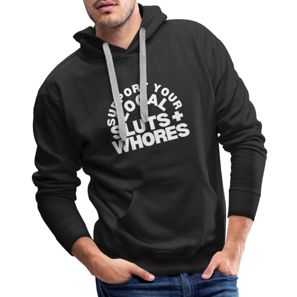 Support Local Men’s Premium Hoodie - black