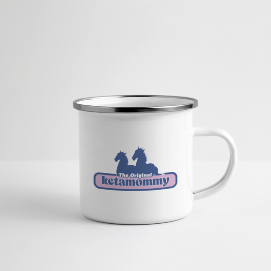 Ketamommy Camper Mug - white