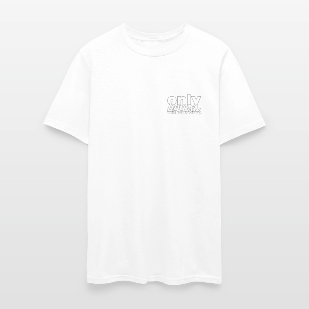 Only Lovers Will Survive Men's T-Shirt - white