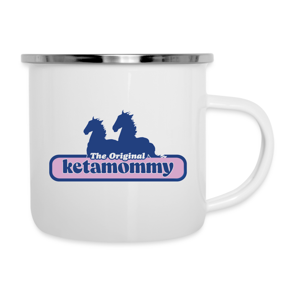 Ketamommy Camper Mug - white