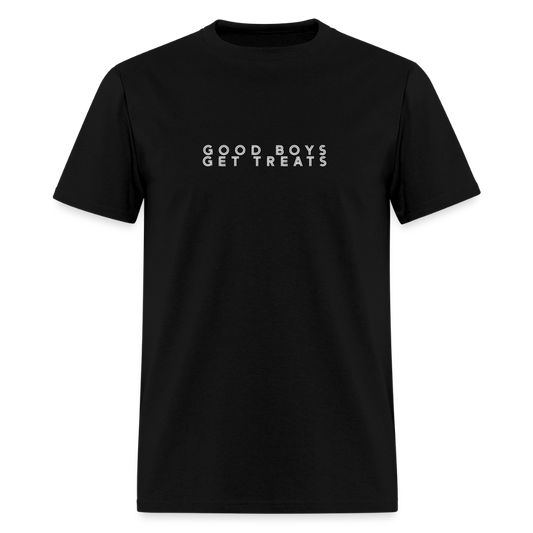 Good Boys Get Treats Men's T-Shirt | GILDAN 5000 - black