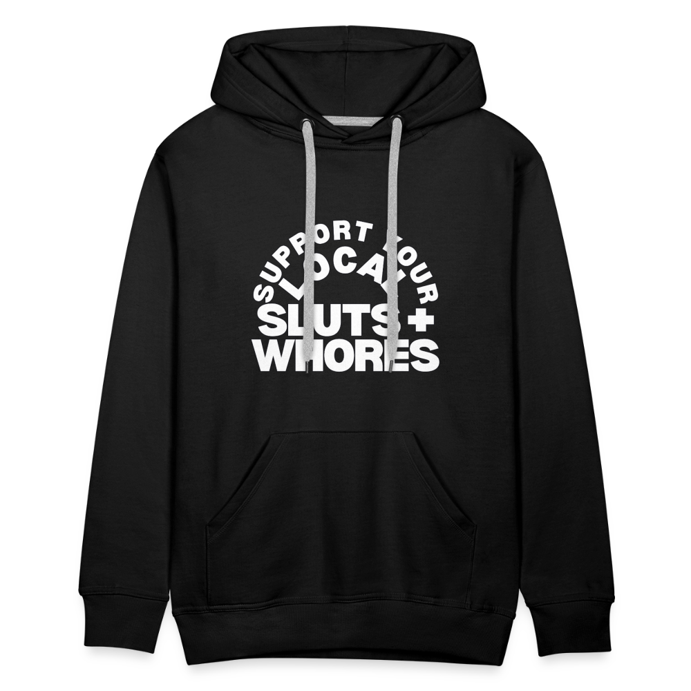 Support Local Men’s Premium Hoodie - black