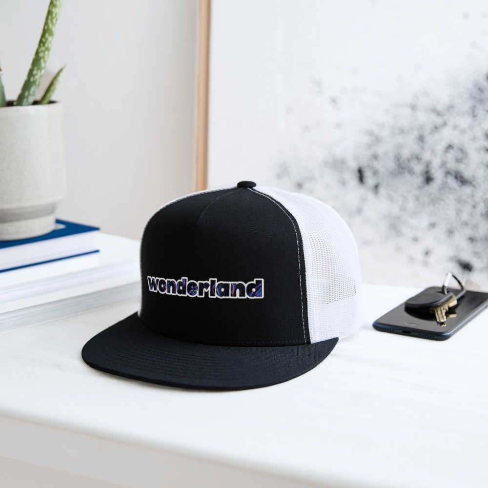 The Classic Logo Trucker Hat - black/white