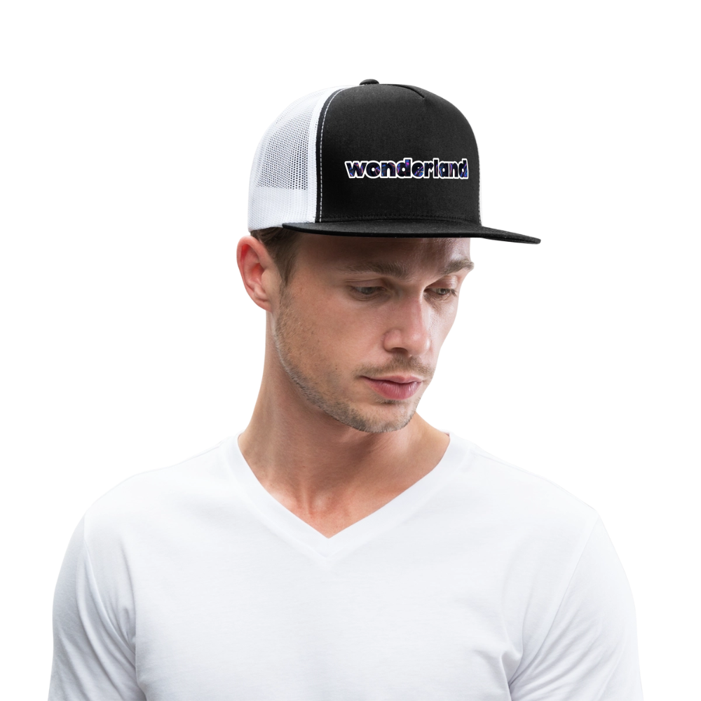 The Classic Logo Trucker Hat - black/white