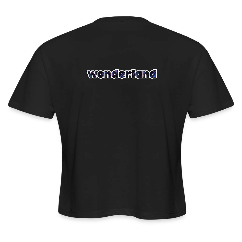 F*CK AROUND + FIND OUT Crop Tee - black
