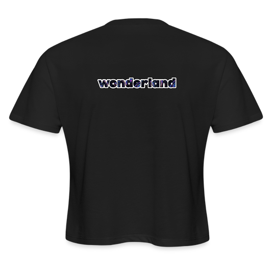 F*CK AROUND + FIND OUT Crop Tee - black