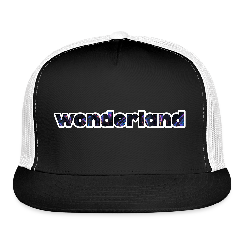 The Classic Logo Trucker Hat - black/white