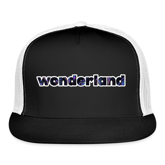 The Classic Logo Trucker Hat - black/white