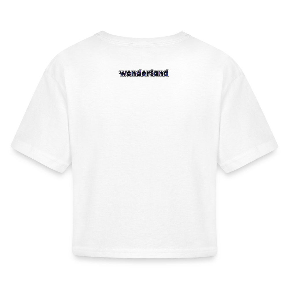 "Nudes are So 2016" Champion Women’s Cropped T-Shirt - white