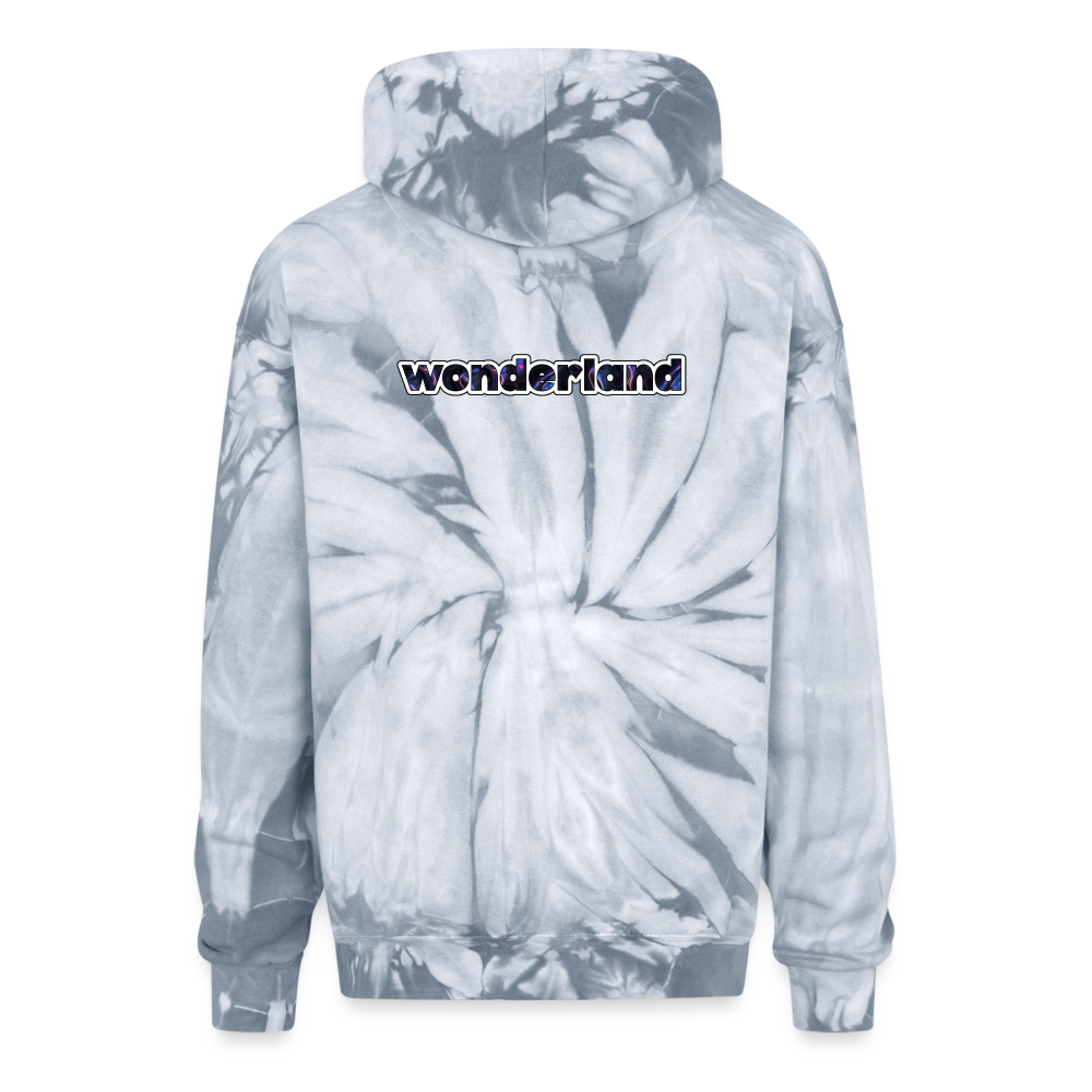 Good Boys Tie Dye Hoodie - spider silver