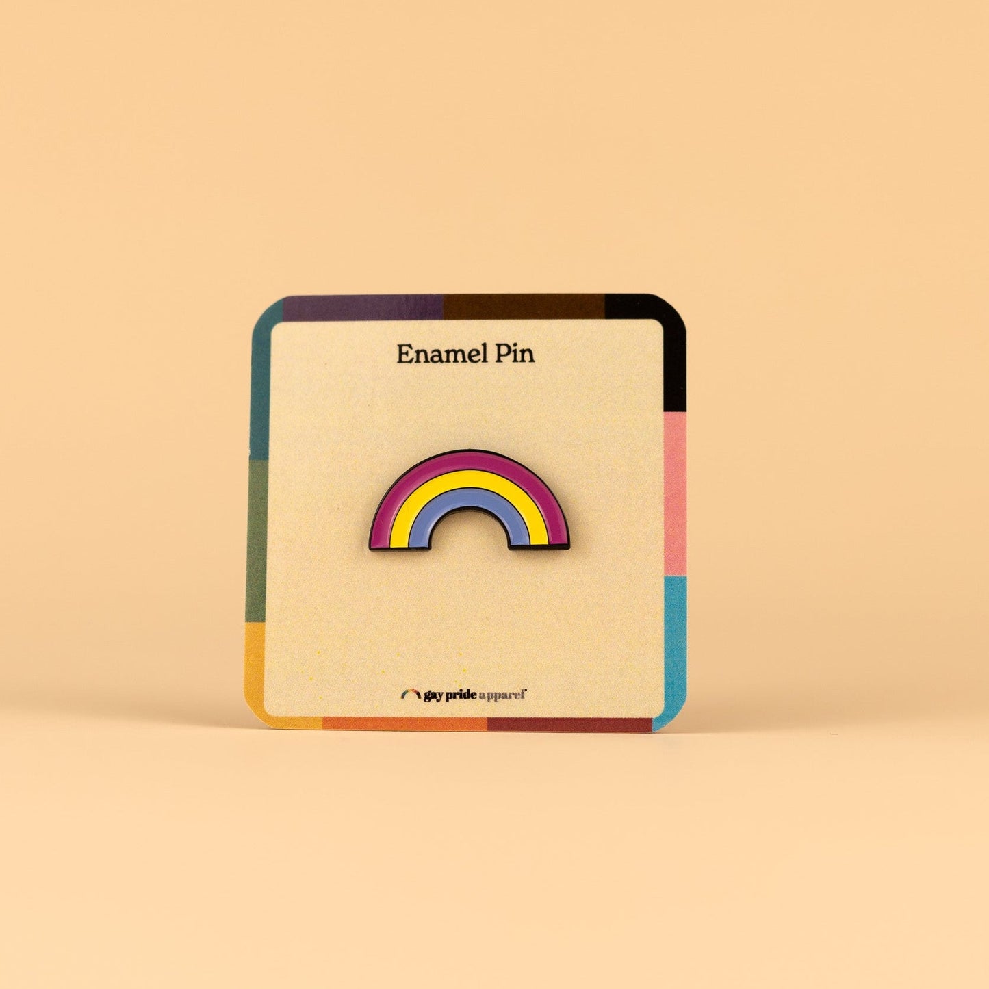 Pansexual Rainbow Enamel Pin