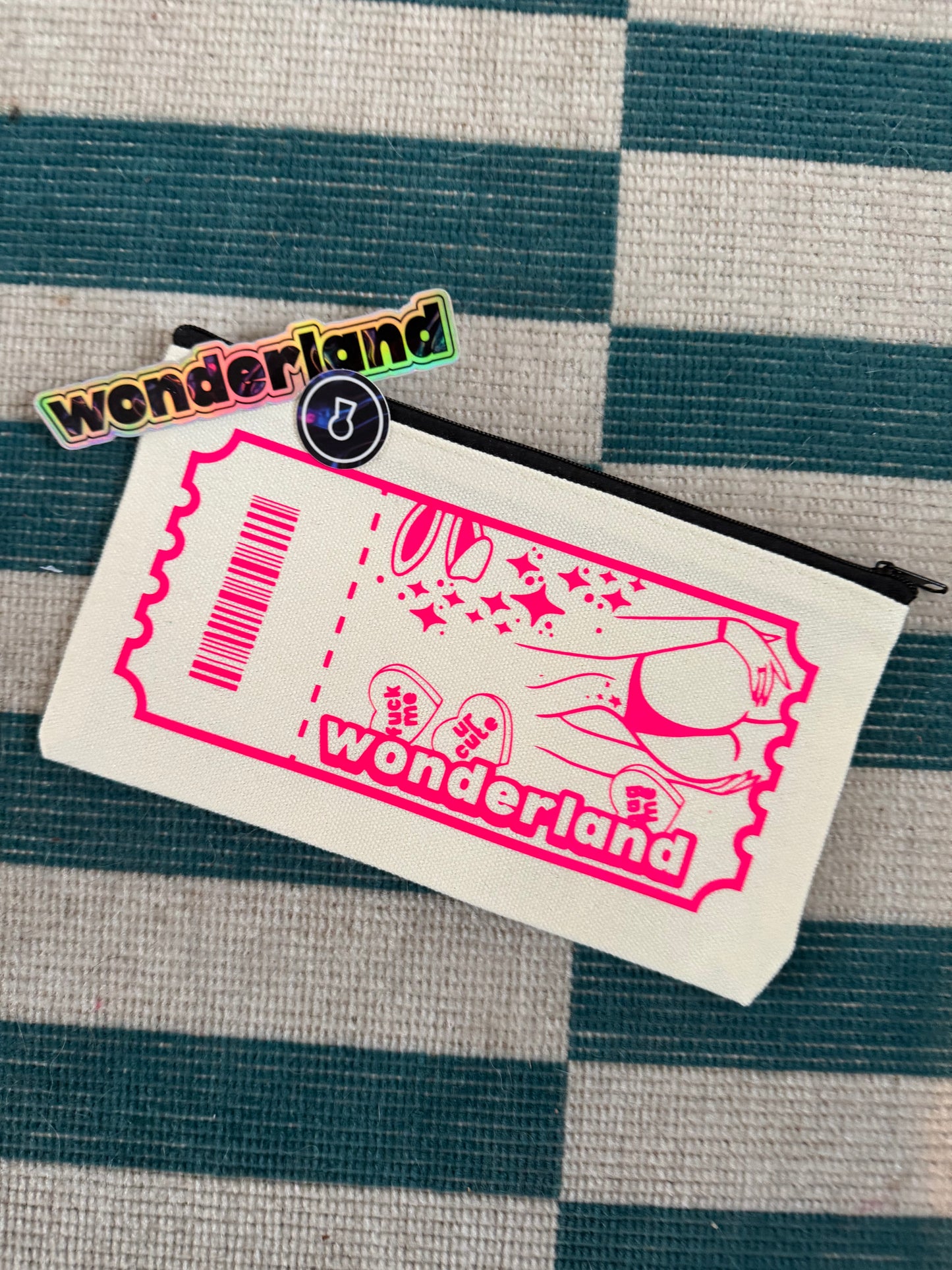 The Lil WONDER Slutbag | Limited Edition WONDERLAND Zipper Pouches