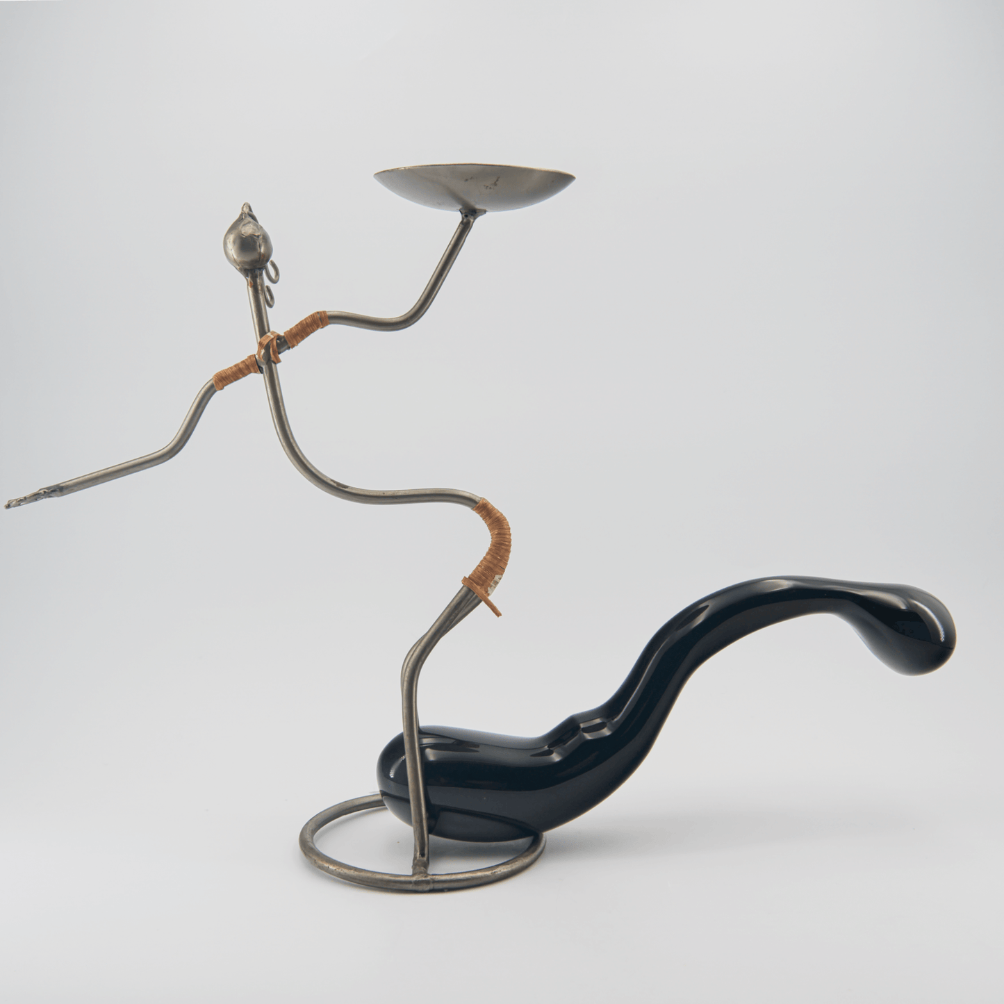 Noctis: Enchanting Black Obsidian Crystal Wand