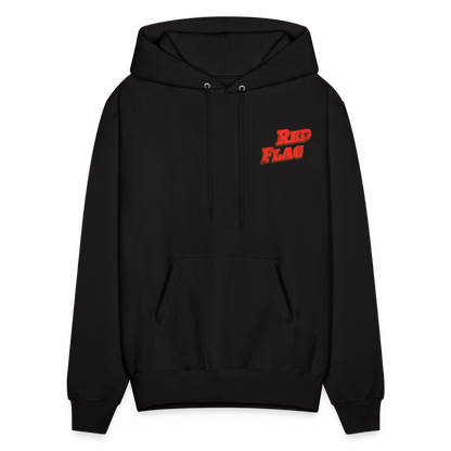 He's a Red Flag Men's Hoodie - black