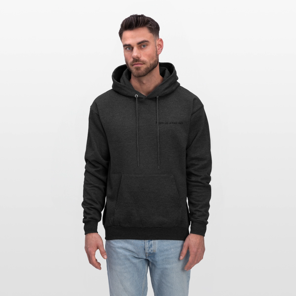 Biggest Slut at Book Club Men's Hoodie - charcoal grey