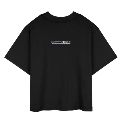 His Favorite Women's Boxy Tee - black