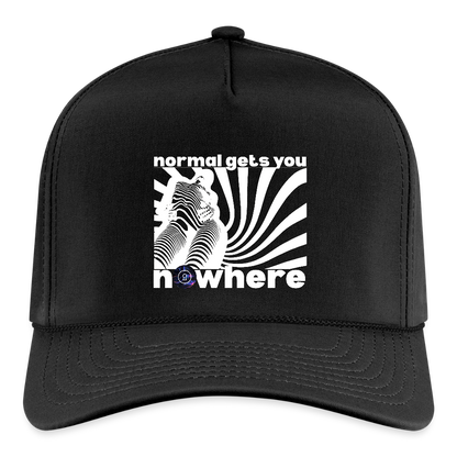 Normal Gets You Nowhere Rope Cap - black/black