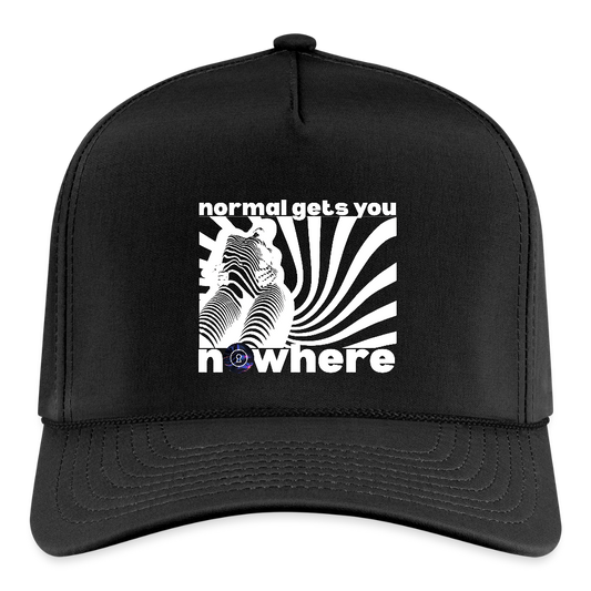 Normal Gets You Nowhere Rope Cap - black/black