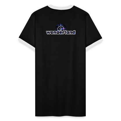 NORMAL Gets You NOWHERE Ringer T-Shirt - black/white