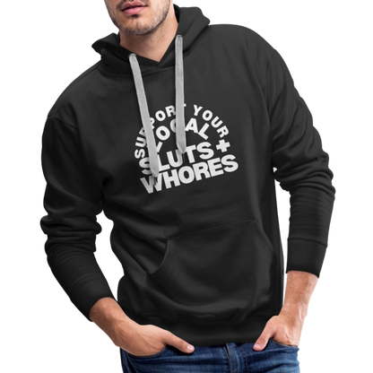 Support Local Men’s Premium Hoodie - black