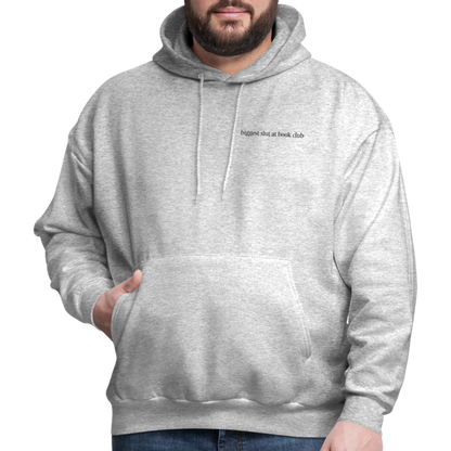 Biggest Slut at Book Club Men's Hoodie - heather gray