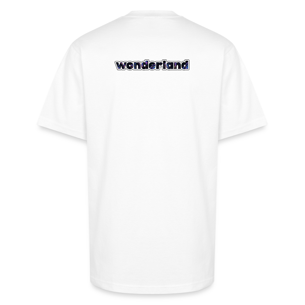 Support Your Local Rave Unisex Oversized Heavyweight T-Shirt - white