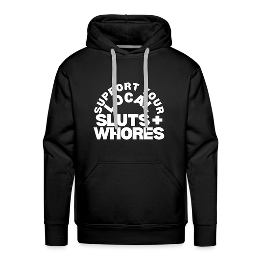 Support Local Men’s Premium Hoodie - black