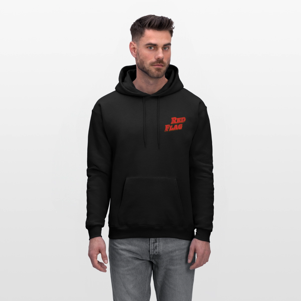 He's a Red Flag Men's Hoodie - black