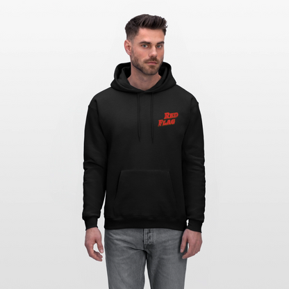 He's a Red Flag Men's Hoodie - black