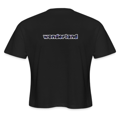 F*CK AROUND + FIND OUT Crop Tee - black