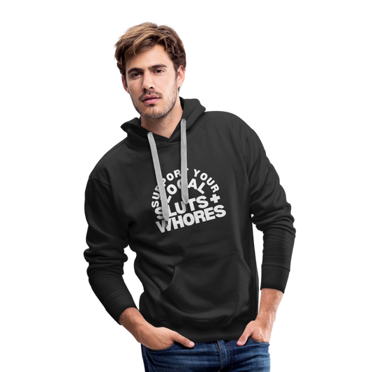 Support Local Men’s Premium Hoodie - black