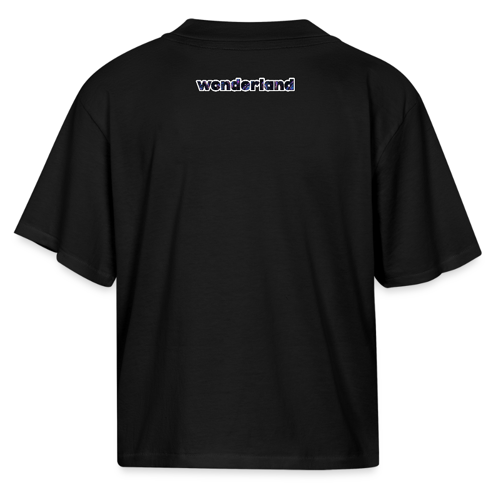 One Boyfriend is Never Enough Women's Boxy Tee - black