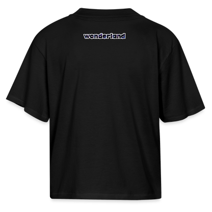 One Boyfriend is Never Enough Women's Boxy Tee - black