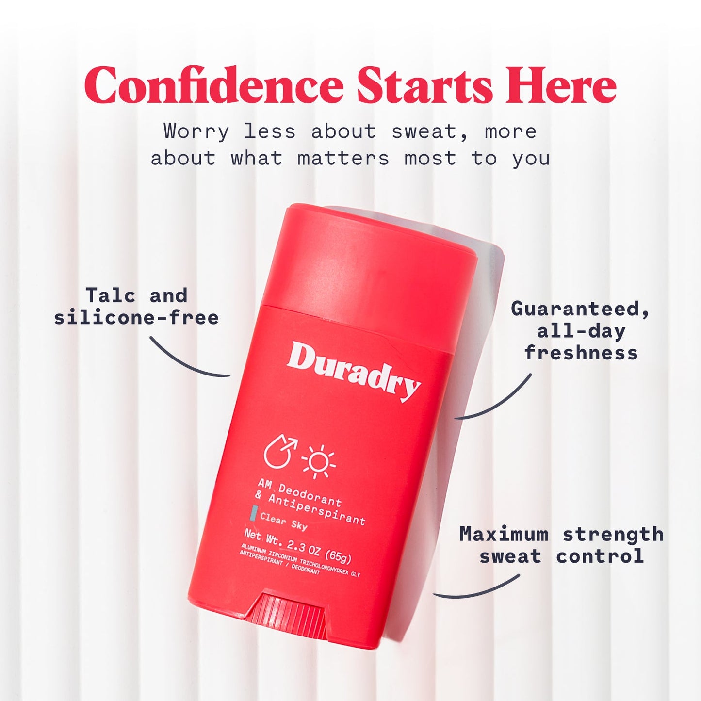 Duradry | Antiperspirant Deodorant Stick