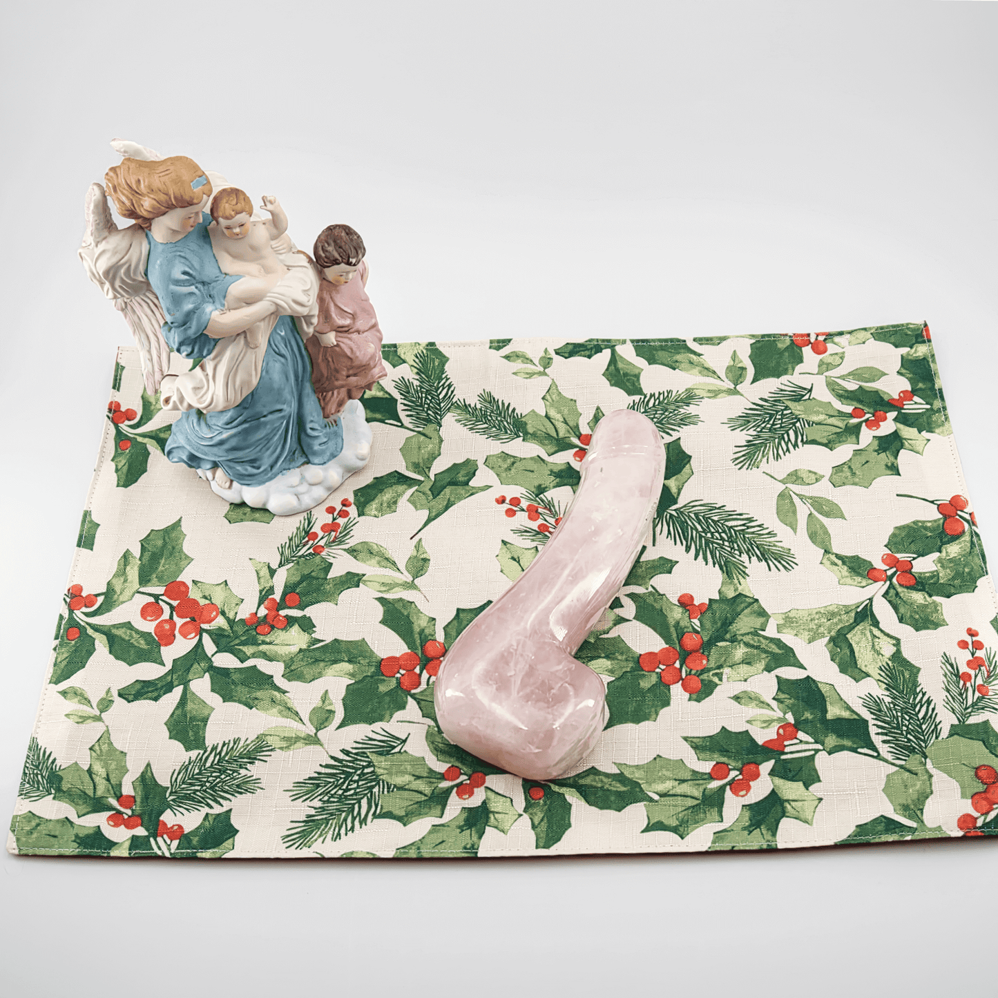 Arcora: Lifelike Rose Quartz Crystal Wand