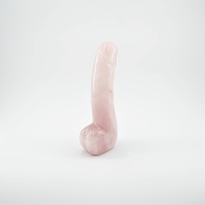 Arcora: Lifelike Rose Quartz Crystal Wand