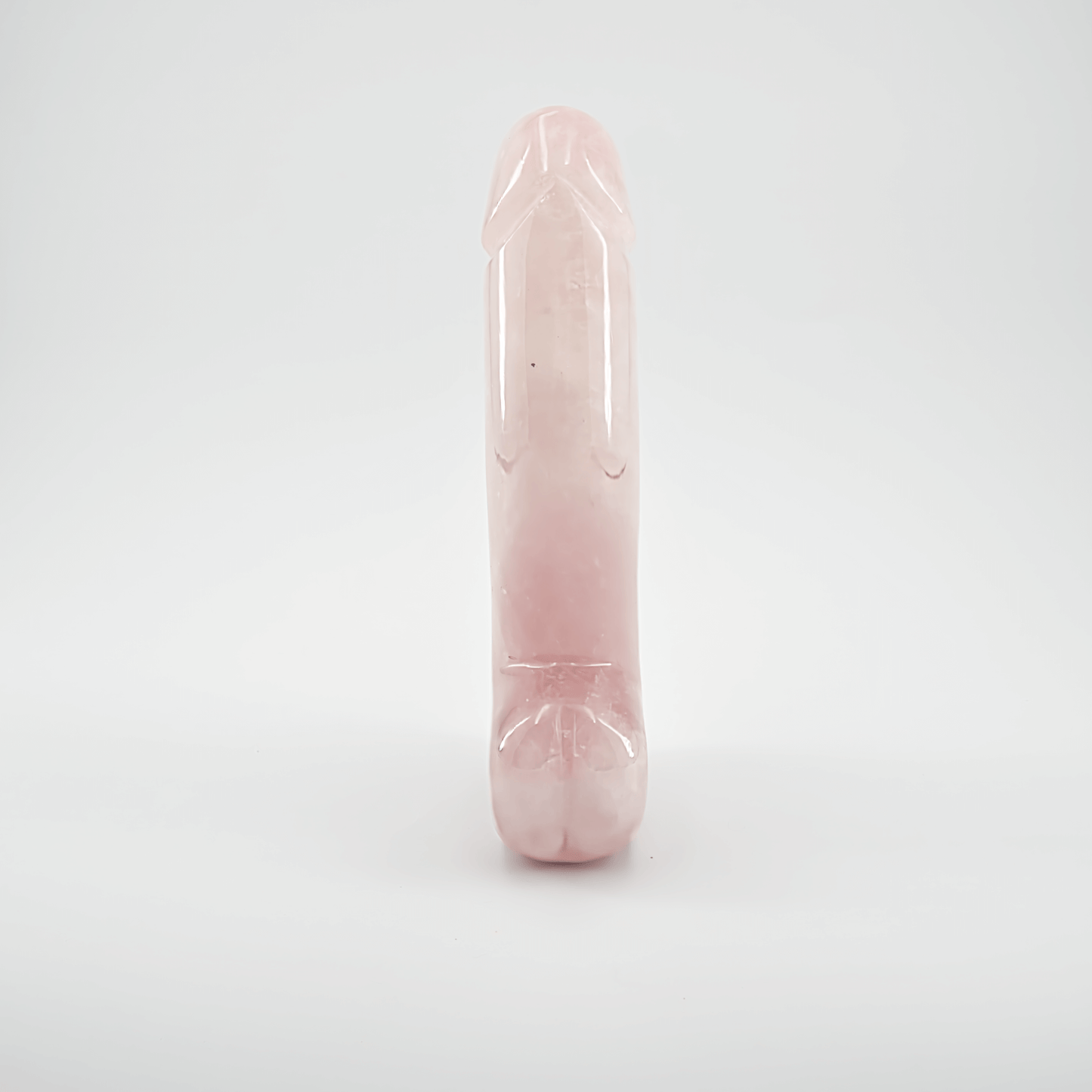 Arcora: Lifelike Rose Quartz Crystal Wand