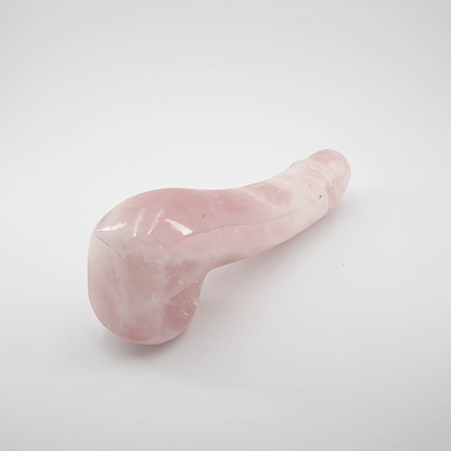 Arcora: Lifelike Rose Quartz Crystal Wand
