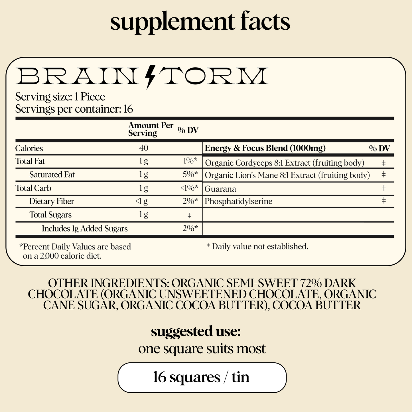 Brainstorm Single Tin