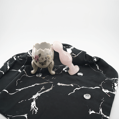 Bulbora: Elegant Rose Quartz Crystal Wand