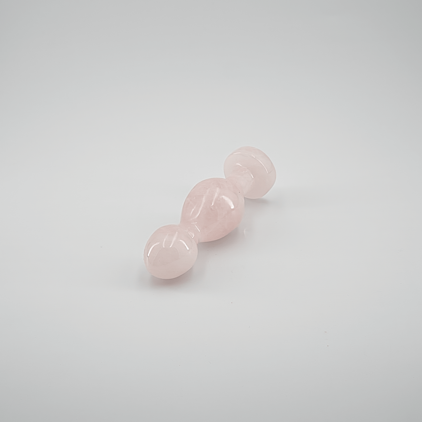 Bulbora: Elegant Rose Quartz Crystal Wand