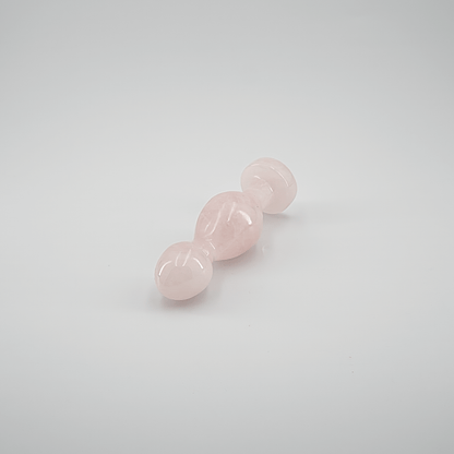 Bulbora: Elegant Rose Quartz Crystal Wand
