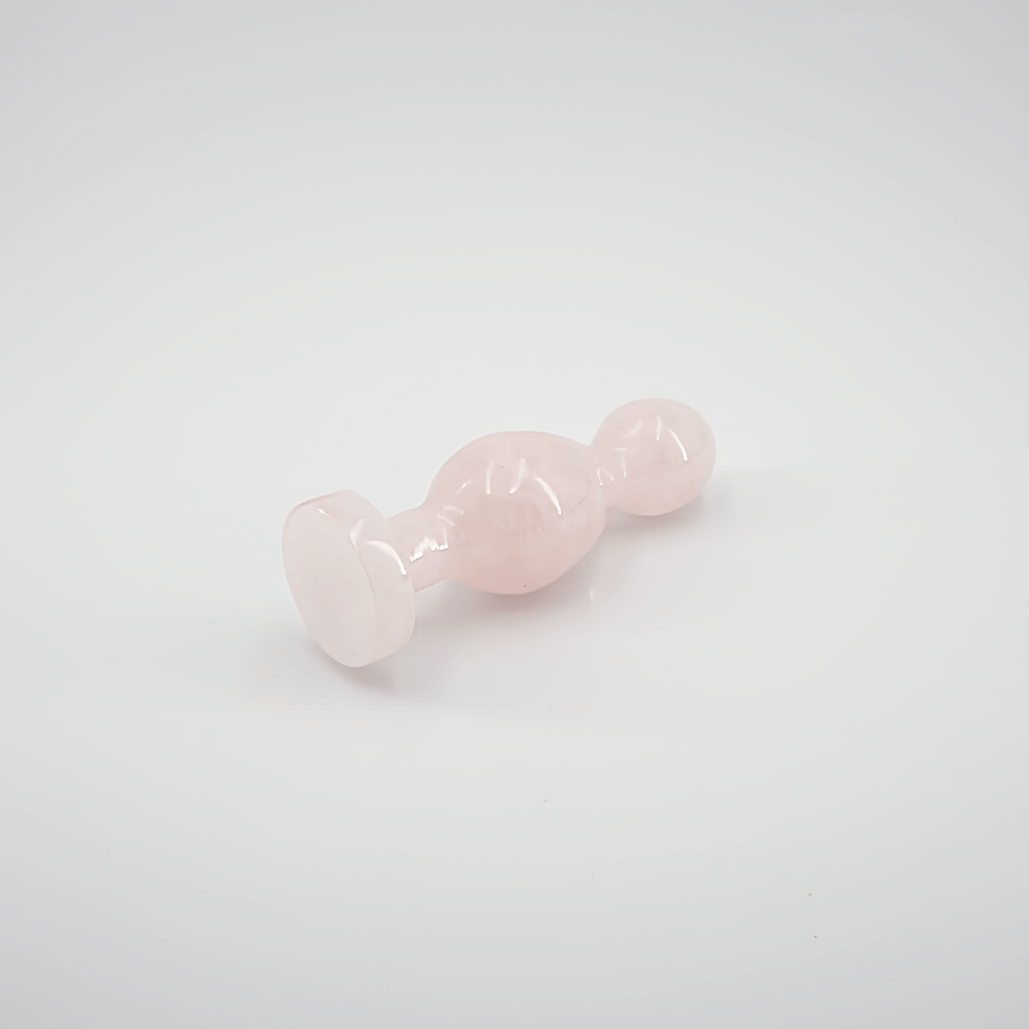 Bulbora: Elegant Rose Quartz Crystal Wand