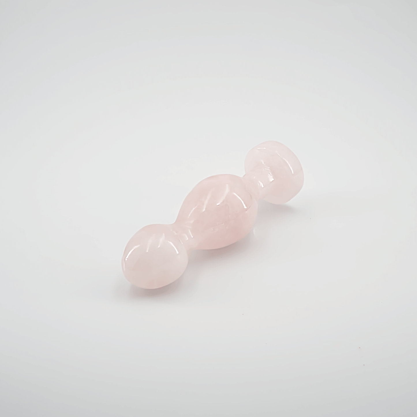 Bulbora: Elegant Rose Quartz Crystal Wand