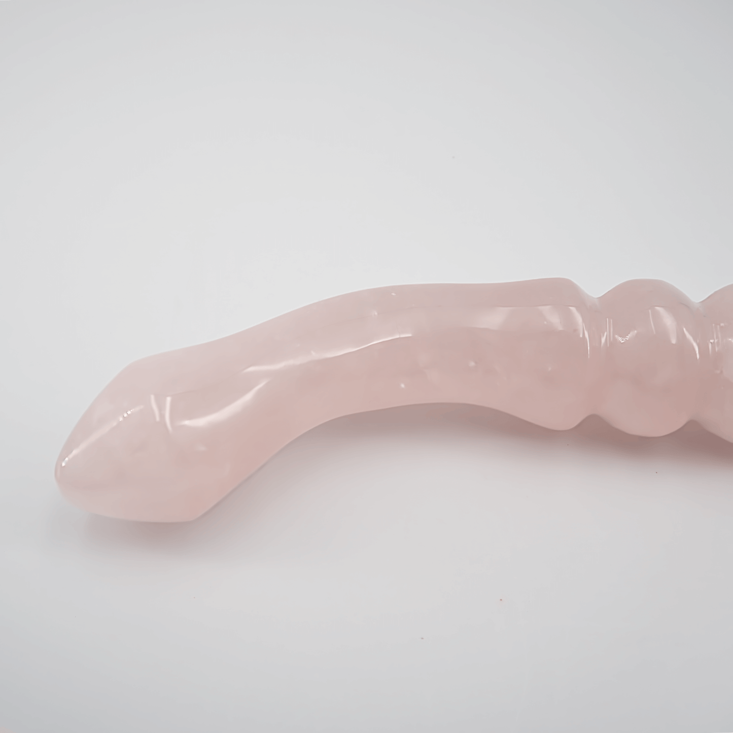 Curvona: Enchanting Rose Quartz Double Wand